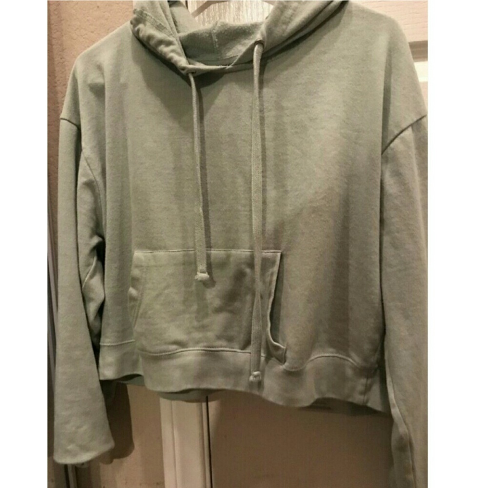 Light blue hoodie